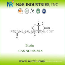 Haute qualité D-Biotine 1% 58-85-5